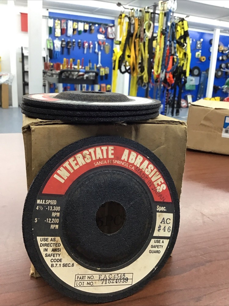 Interstate Abrasives Grinding Disc 4 1/2” (25/box)