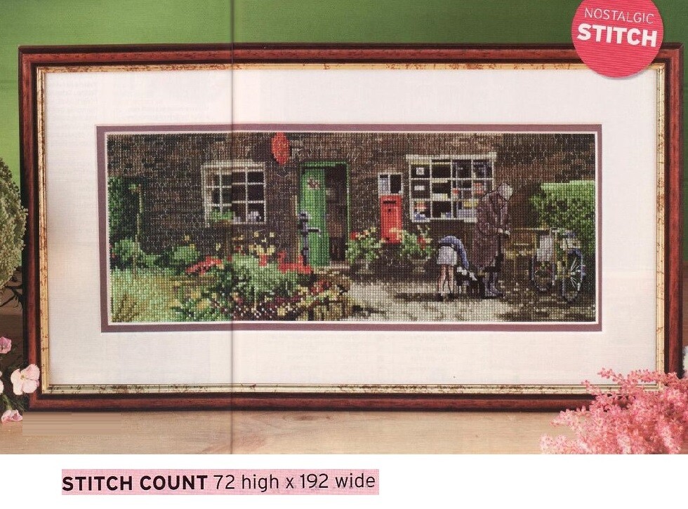 PENSION DAY  CROSS STITCH PATTERN ONLY   EQ - EWV