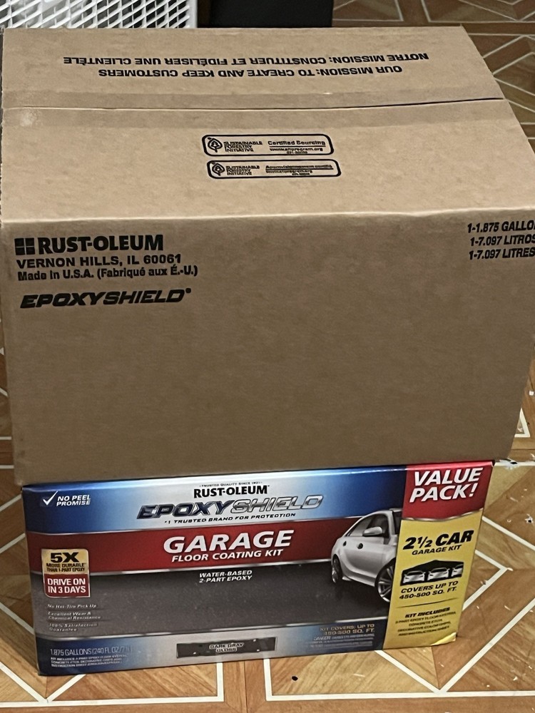 Rust-Oleum Epoxyshield Floor Coating Kit