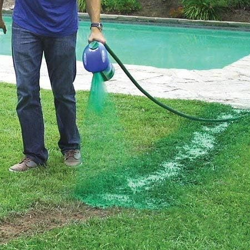 Liquid Lawn Kit with Spray N' Stay Technology (High Performance Grass Blend)