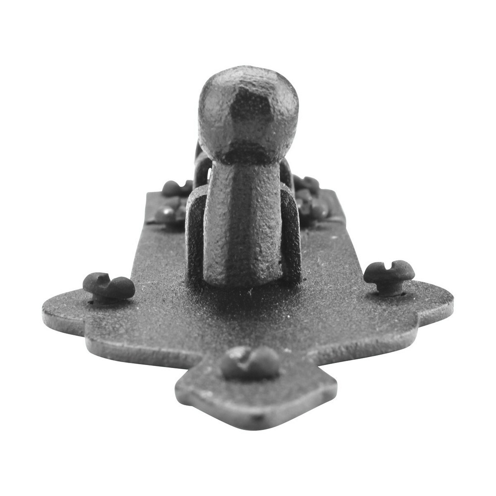 4 Piece Black Slide Bolt Door Latch 3.75 in Cabinet Door Latch Renovators Supply