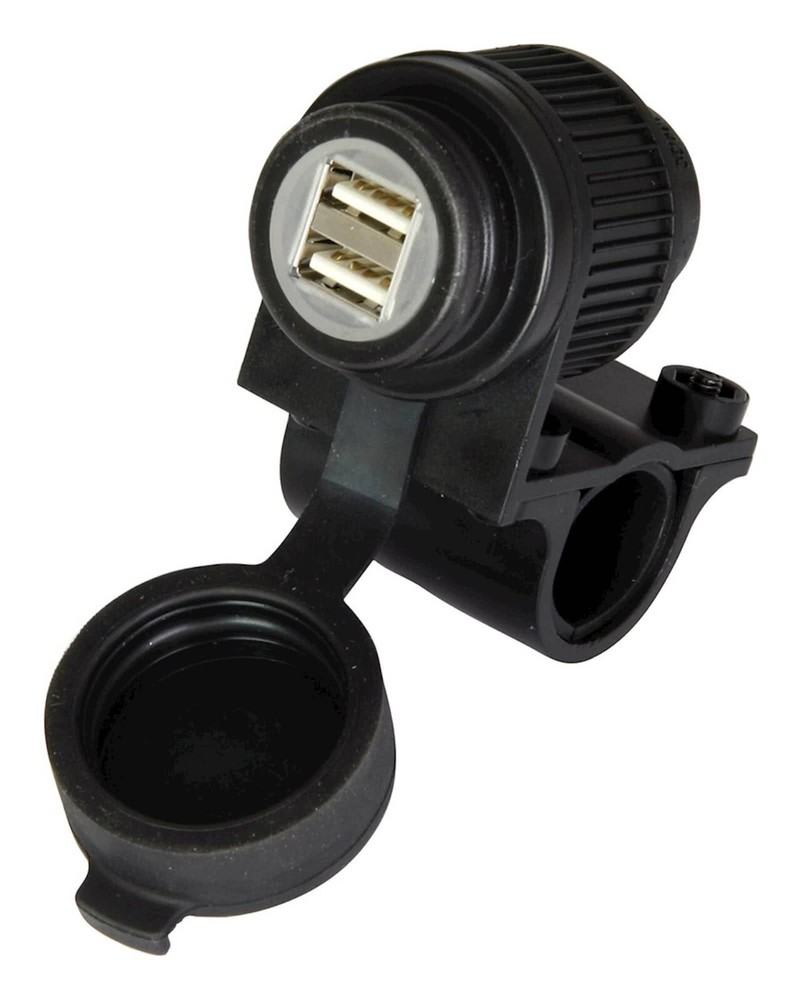 Bike-it 12 volt Cigarette lighter power socket, handlebar mounted power socket