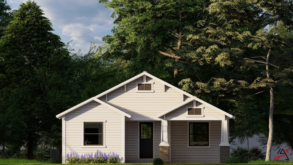 BLUEPRINTS TRADITIONAL HOUSE PLAN ARCHUP #122