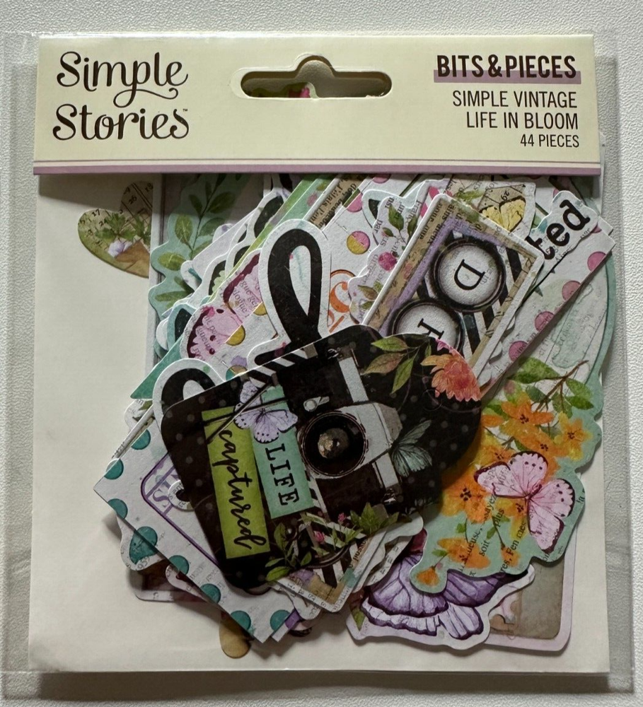 Simple Stories Bits & Pieces-Multiple Variations Available-You Choose