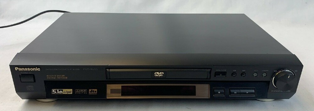 Panasonic DVD-RV65 DVD/CD Player Tested! EB-2763