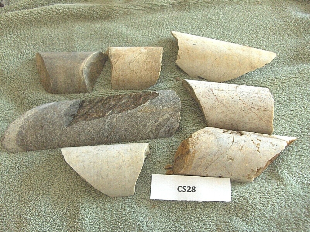 Split Core Samples From Alaska Gold Mine 7 Pieces CS28