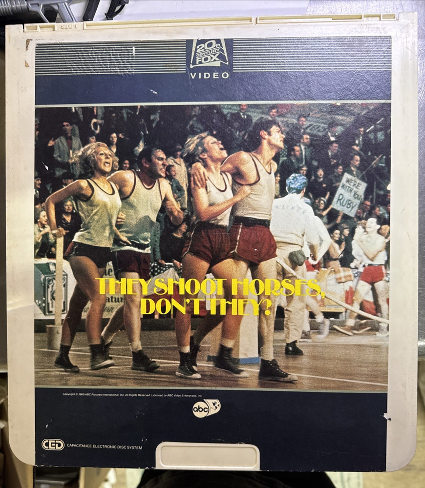 THEY SHOOT HORSES, DONT THEY? - CED/LASERDISC - UNTESTED