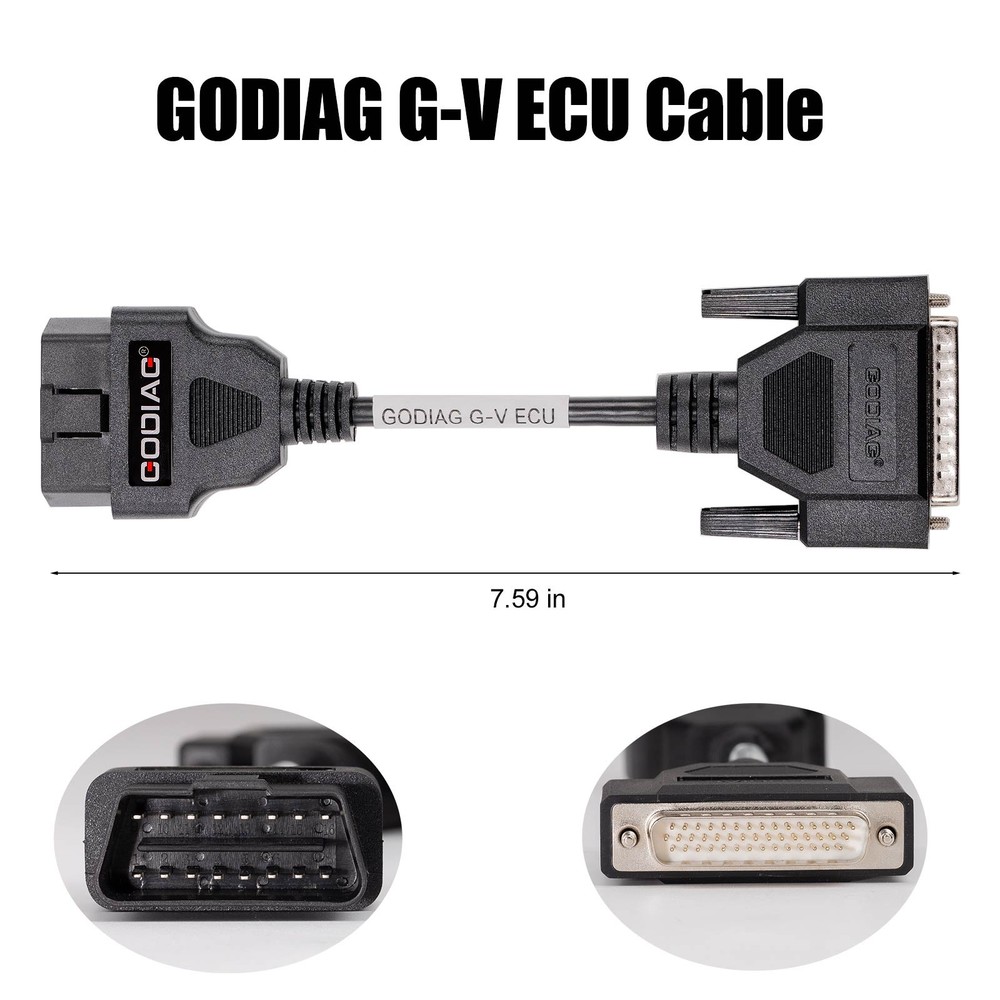 GODIAG G-V E-C-U Cable for Connecting MULTI PROG with GT107 Read & Write Data