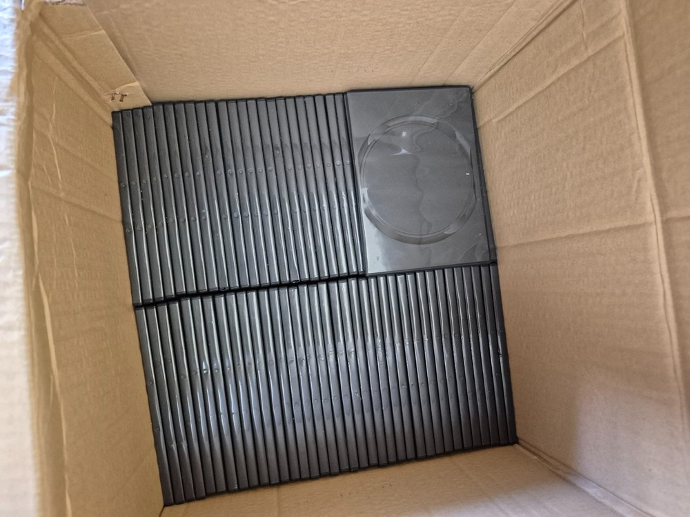Approximately 900 Empty Dvd Cases
