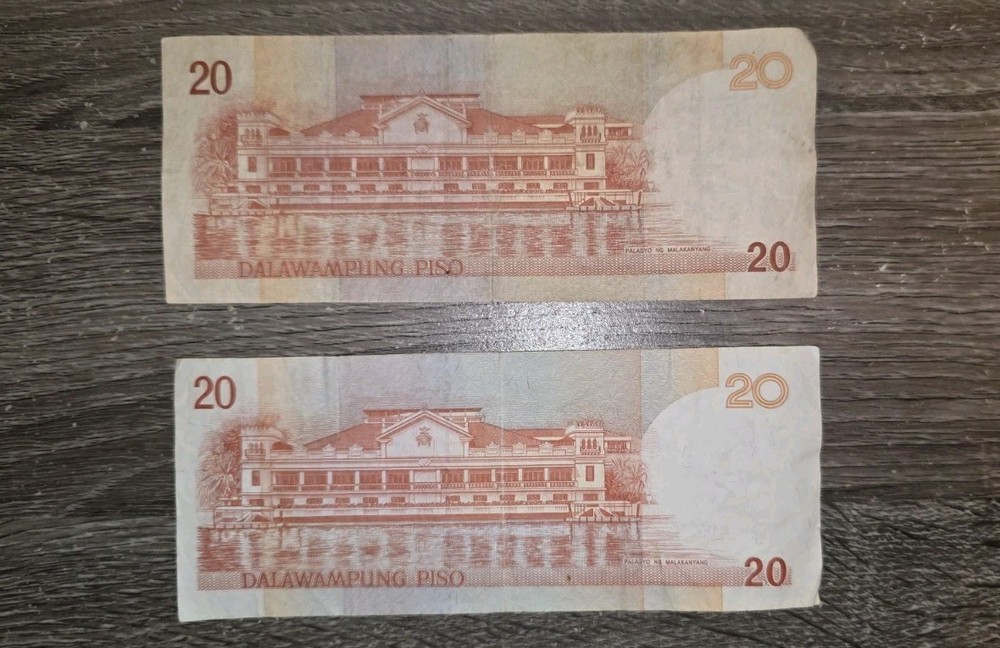 PHILIPPINE - 20 PISO BANKNOTE - 2010 & 2011