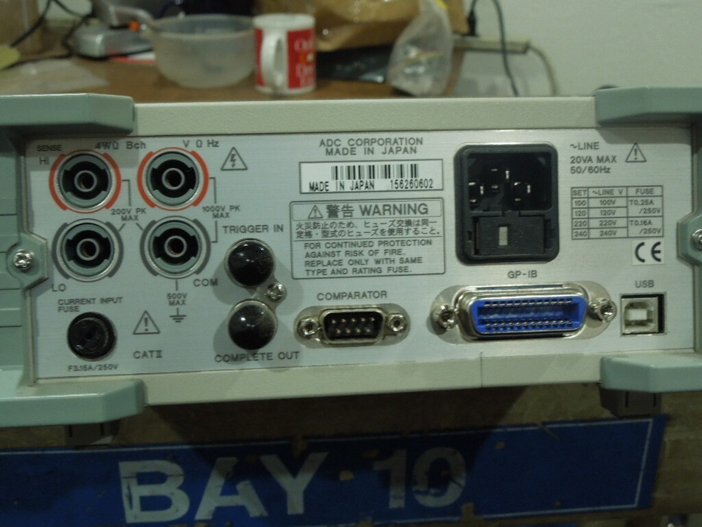 ADCMT Model: 7461A Digital Multimeter. 5½ Digit. Completes Self Test