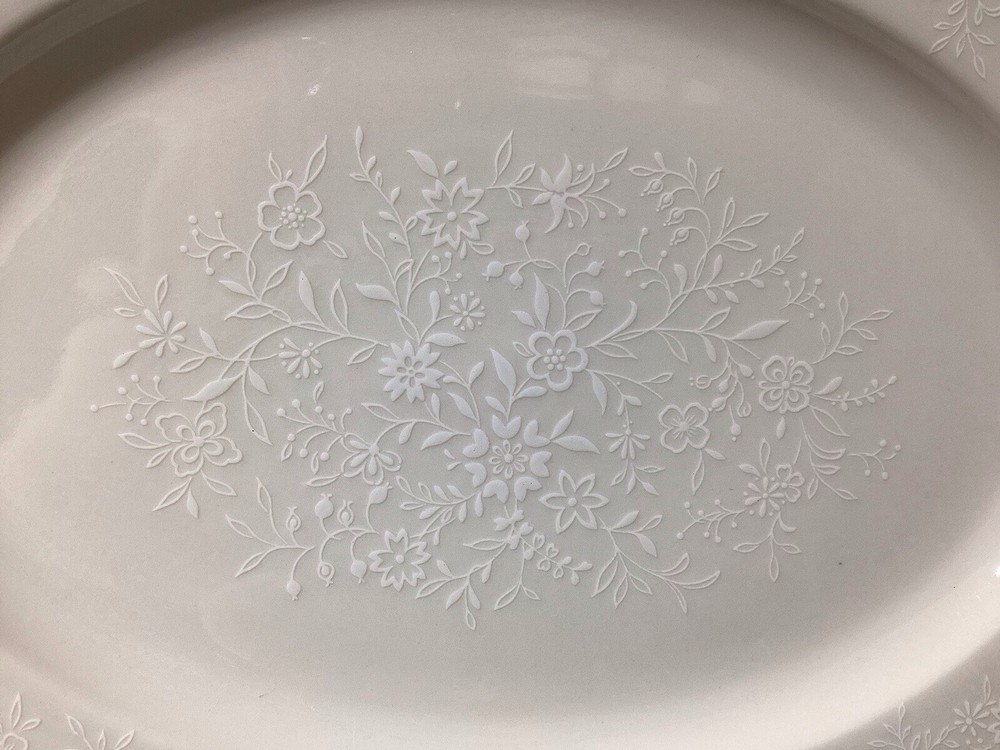 NORITAKE AFFECTION 11” Oval Serving Platter (C2-102024-1.49e)