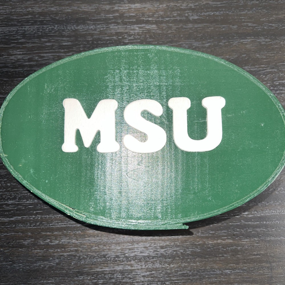 Michigan State University Wooden Keepsake Box