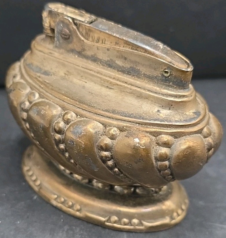 RONSON CROWN SILVERPLATED TABLE LIGHTER