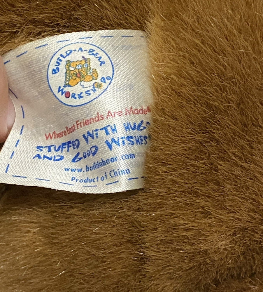 Build a Bear Brown 15" Bear Plush