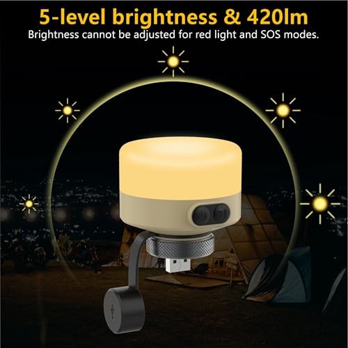 LED Camping Lantern for ELECOM NESTOUT - ELECOM Design, USB Rechargeable (No