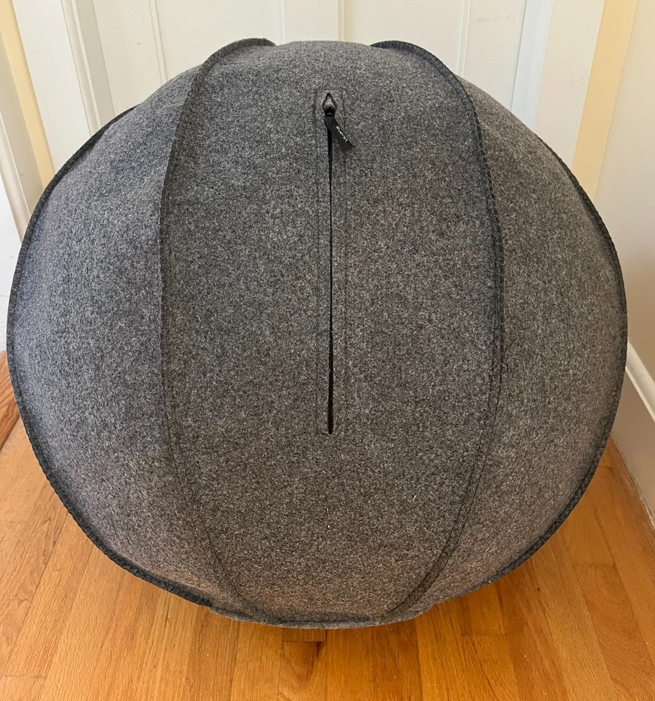 Vivora Luno Exercise Ball Chair BUNDLE–Improve Posture, Core Strength, Balance