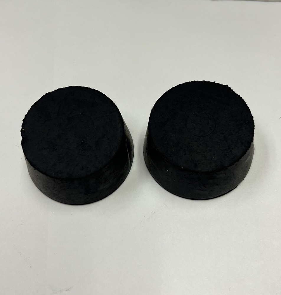 (2) NEW LABORATORY STOPPER FISHER CODE #14130Q #10.5 M29 SOLID