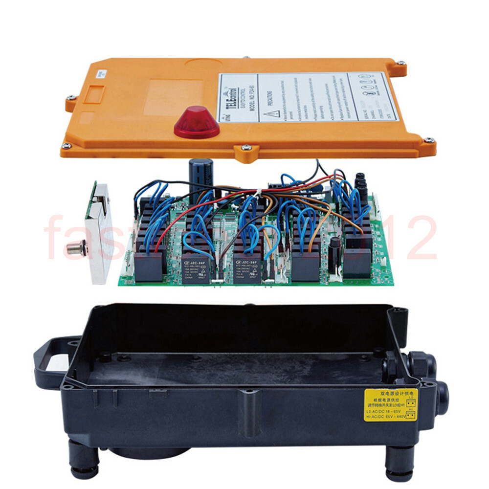 Industrial Joystick Crane Wireless Remote Control 1Transmitter +1 Receiver 65V