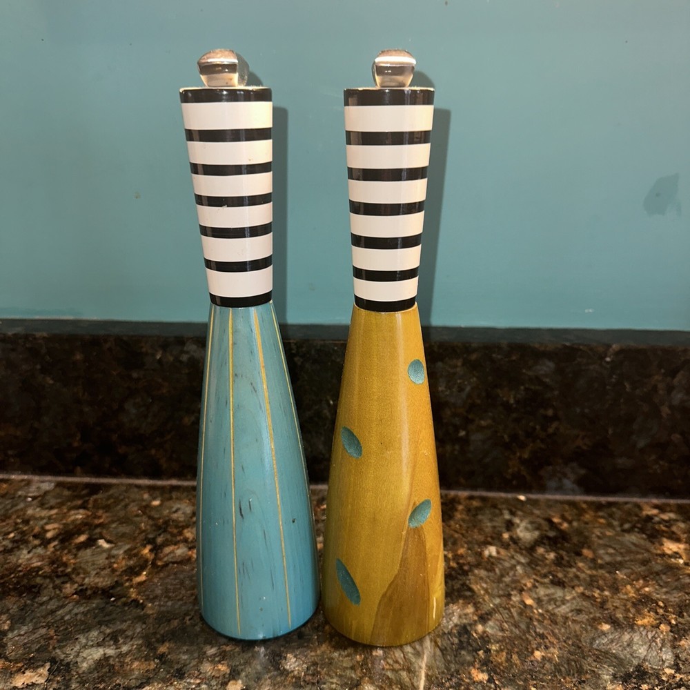 Rare PepArt Robert Wilhelm William Bounds Ltd Polka Dot Double Grinders Signed