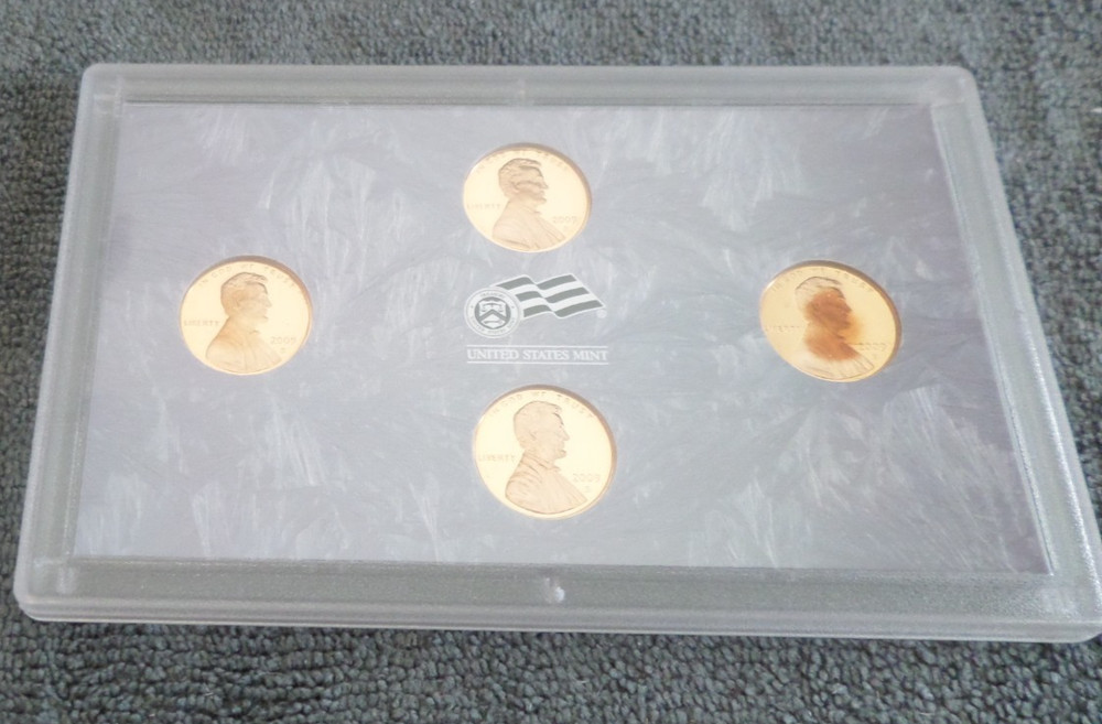 2009 S Lincoln Bicentennial One Cent Proof Set US Mint