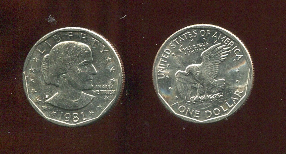 1981-S SUSAN B. ANTHONY DOLLAR (970)