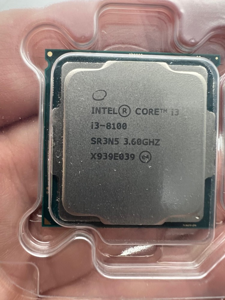 Intel SR3N5 i3-8100 3.6GHz 6MB Cache Quad Core Processor SR3N5