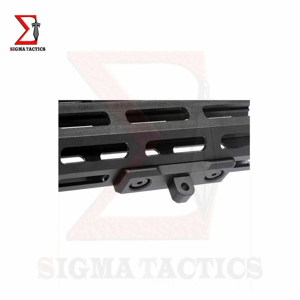 Tactical M-Lok Sling Stud/Bipod Adapter Low Profile for Harris Sling Stud Mount