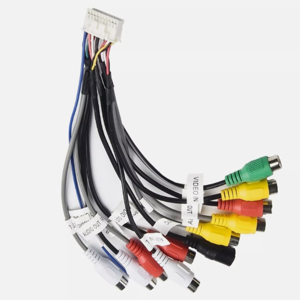 Precision Designed Dual XDCPA10BT AV Input Output Camera Cable Adapter 20 Pin