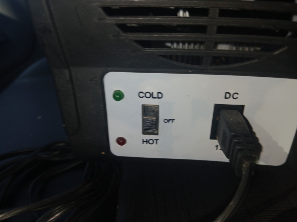 small cooler for vehicle.. cool /warm switch works great!