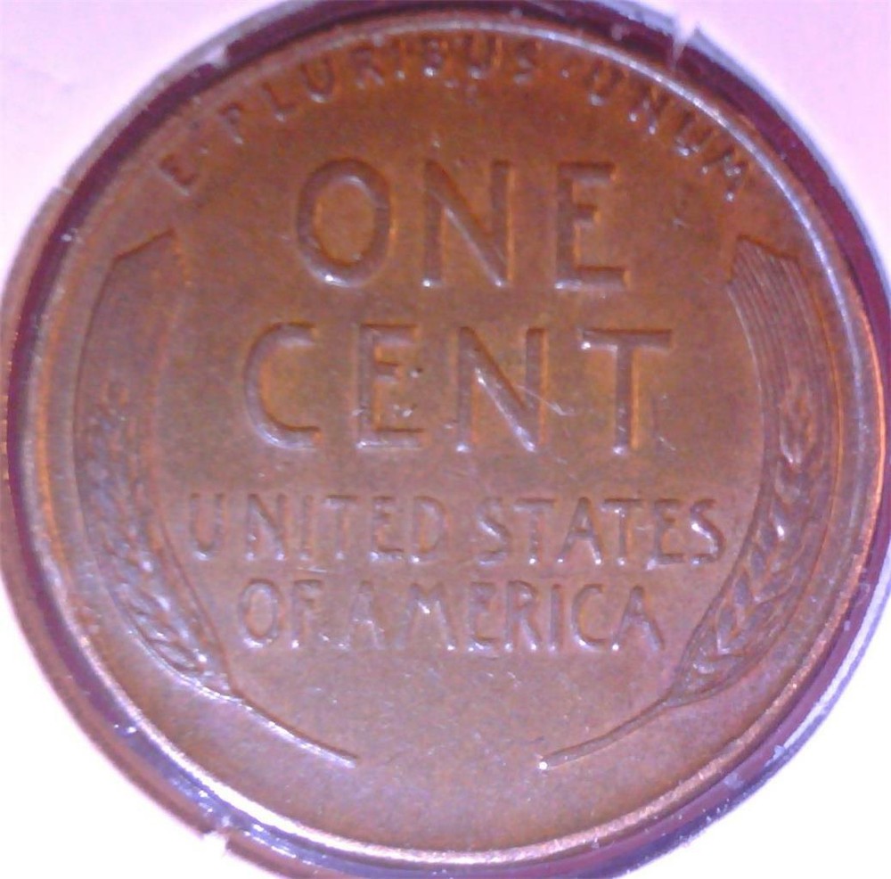 1940 S Die Chip/Cud Wheat Cent ERROR 3016 - Ali