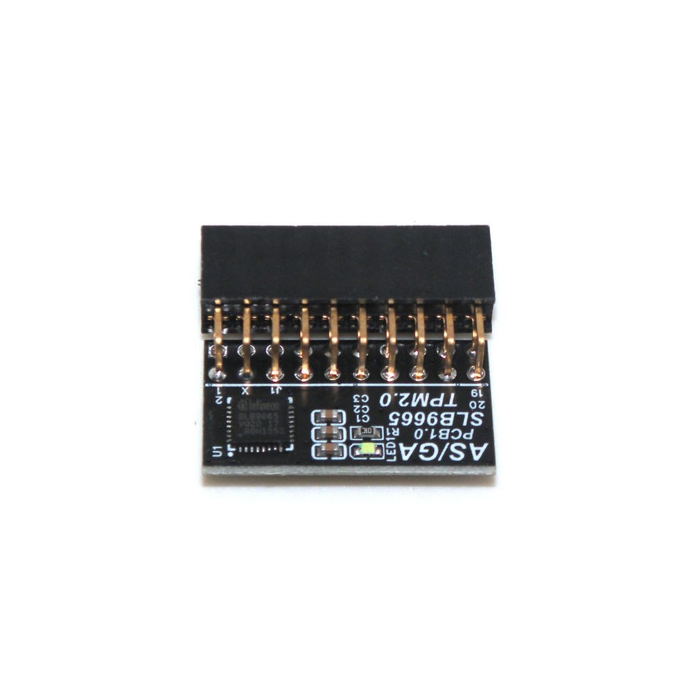 TPM 2.0 LPC 20Pin Encryption Security Module for ASUS & Gigabyte Motherboard