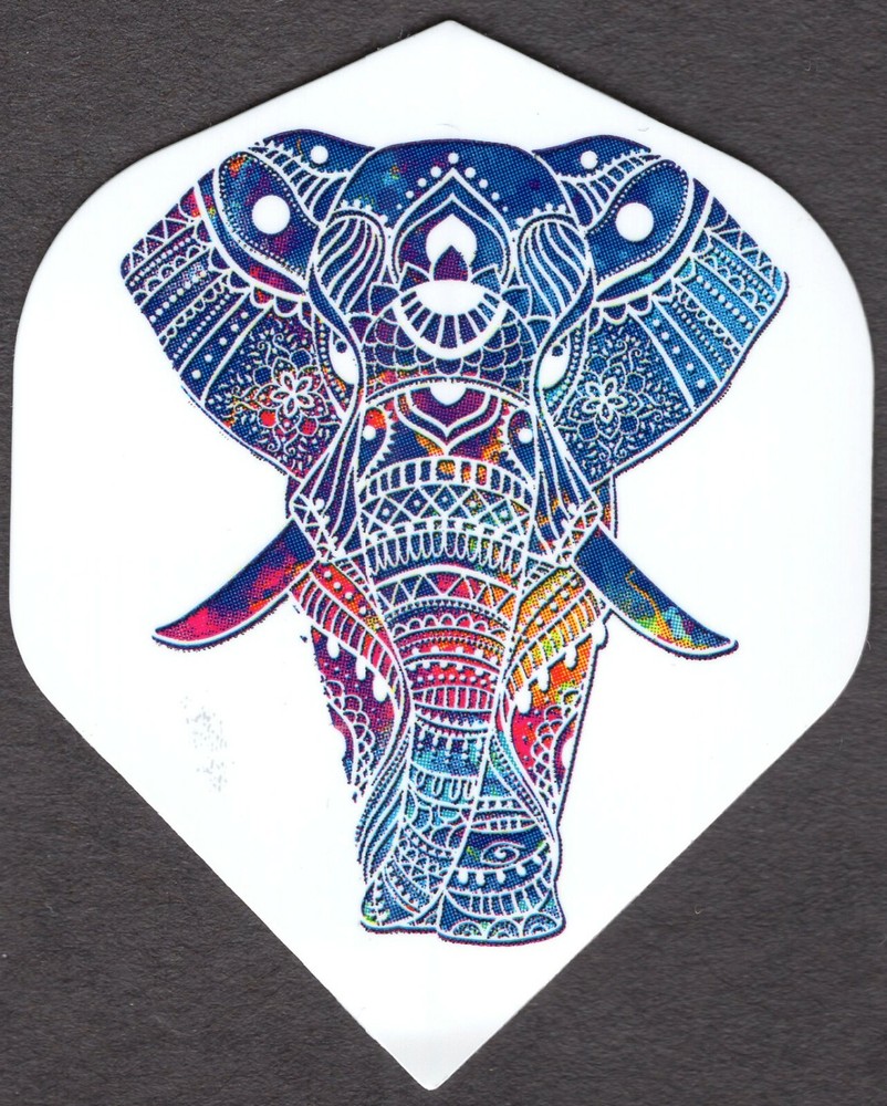 Mystic Elephant Dart Flights: 3 per set