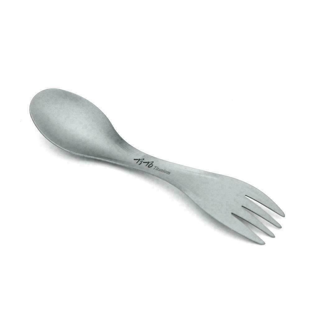 Outdoor Camping Picnic titanium Spoons Fork Tableware Ultralight Nice