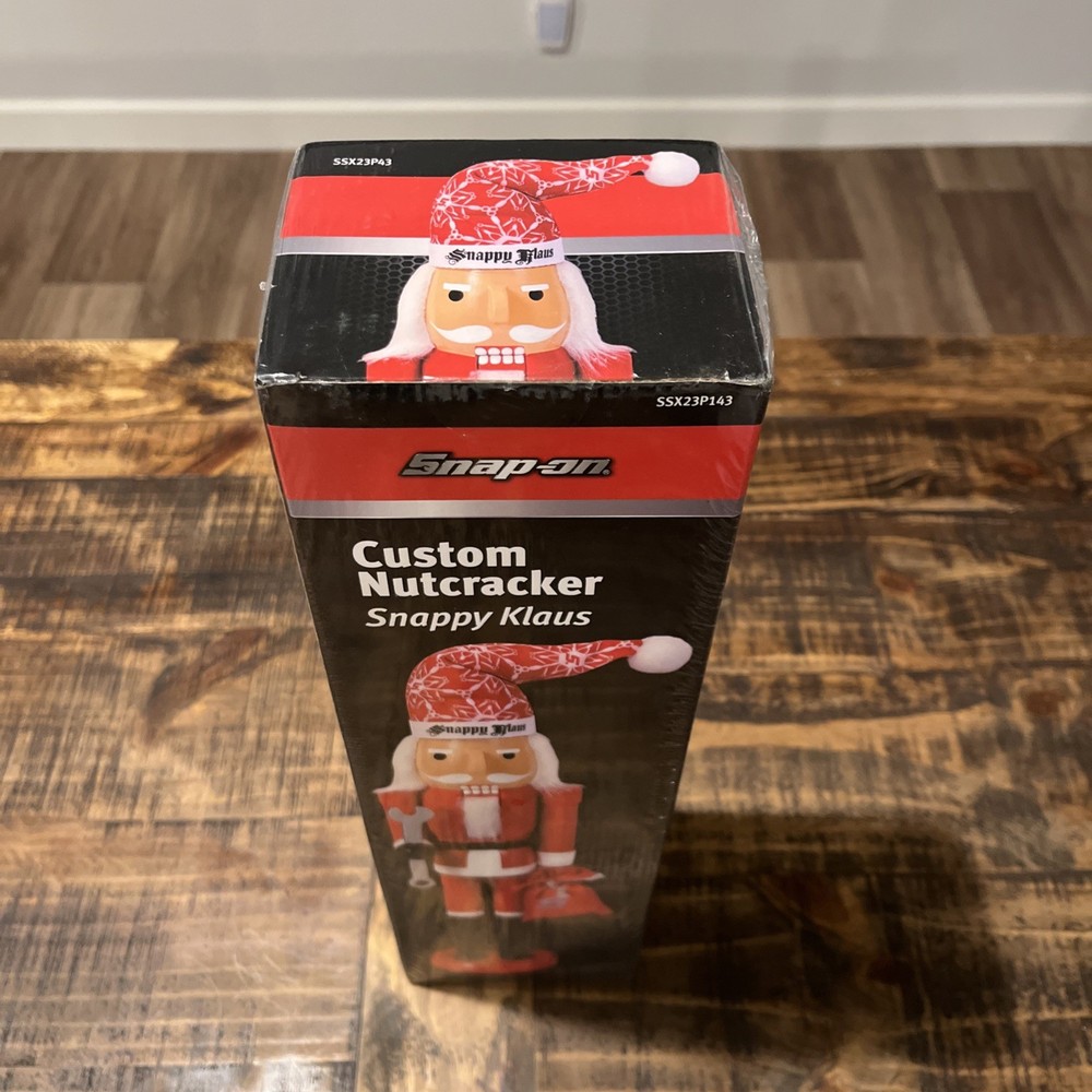 NEW Snap-On Custom Nutcracker SNAPPY KLAUS Brand New Sealed!