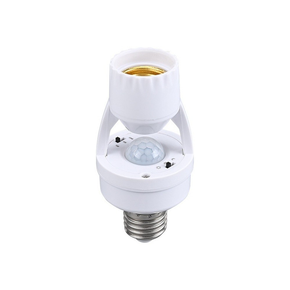E27 Infrared Sensor Light Bulb Holder with Automatic Smart Switch for LEDs