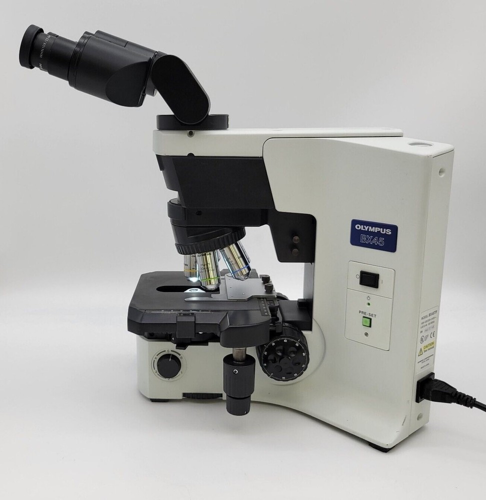 Olympus Microscope BX45 Pathology / Mohs with Tilting Binocular Head