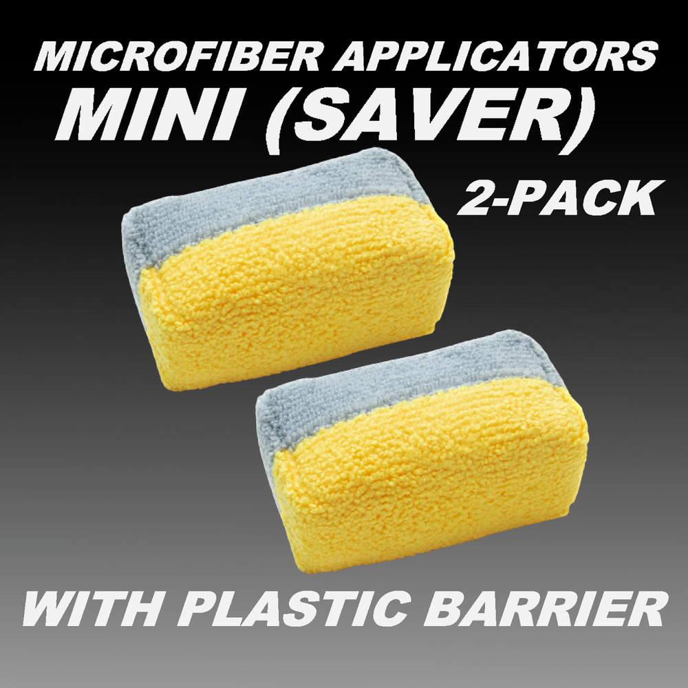 CERAMIC CAR COATING MICROFIBER APPLICATORS 2 - PACK