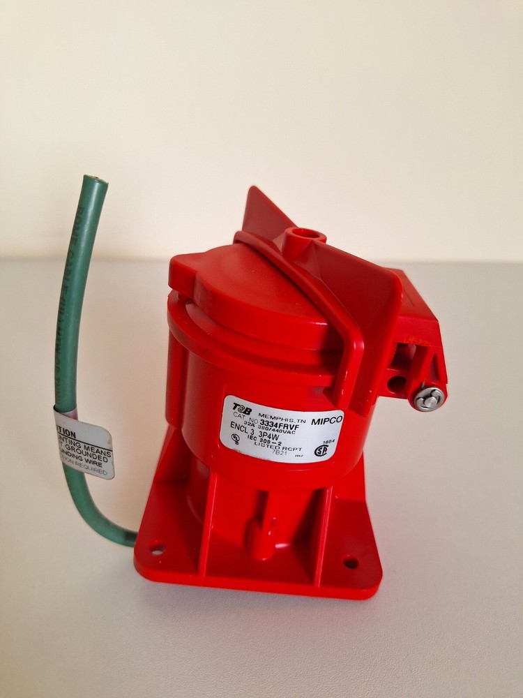 MIPCO (Thomas & Betts) 3334FRVF Fixed Receptacle 32A 440VAC