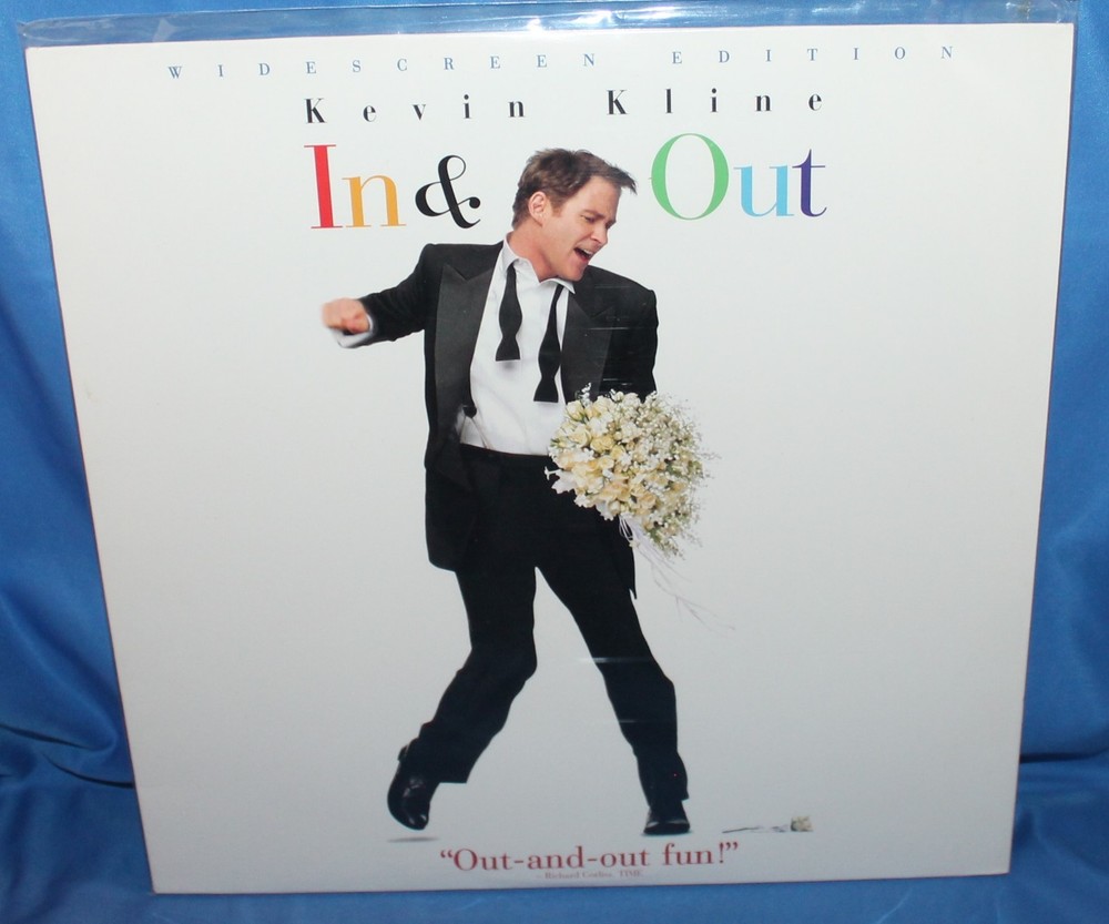 IN & OUT 1998 PARAMOUNT HOME VIDEO LASER DISC