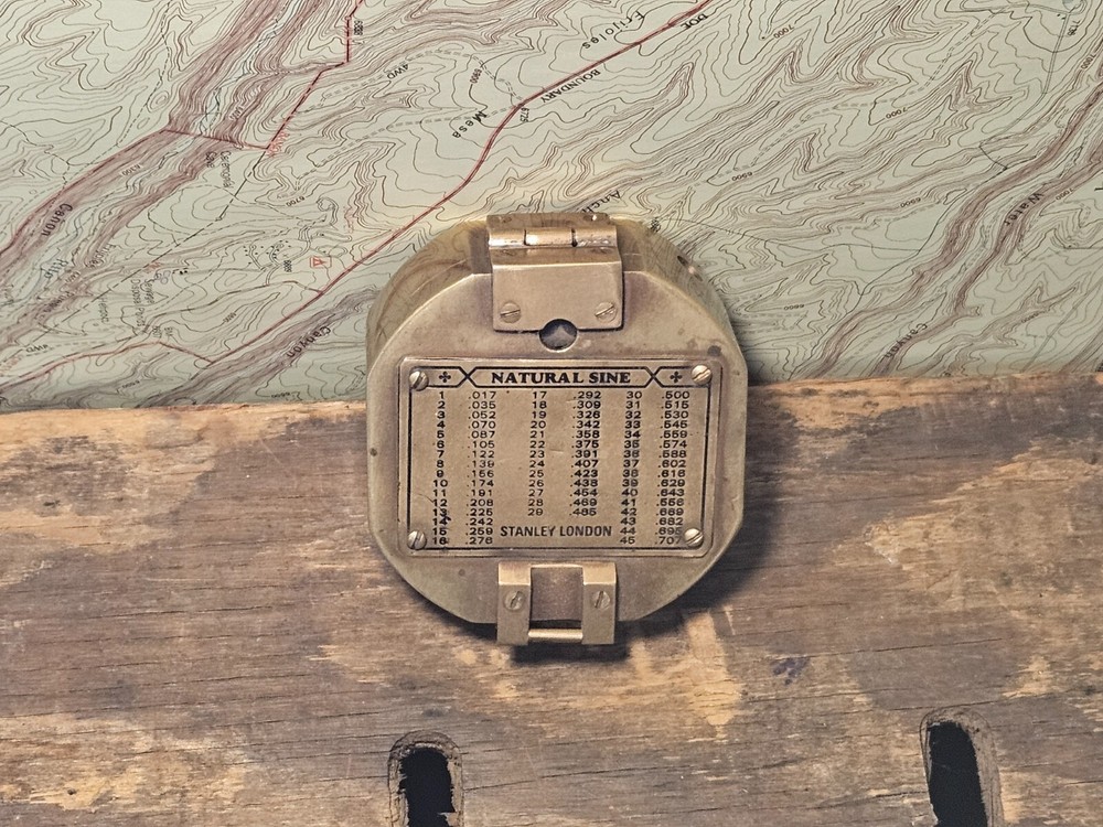 Stanley London Brass Compass