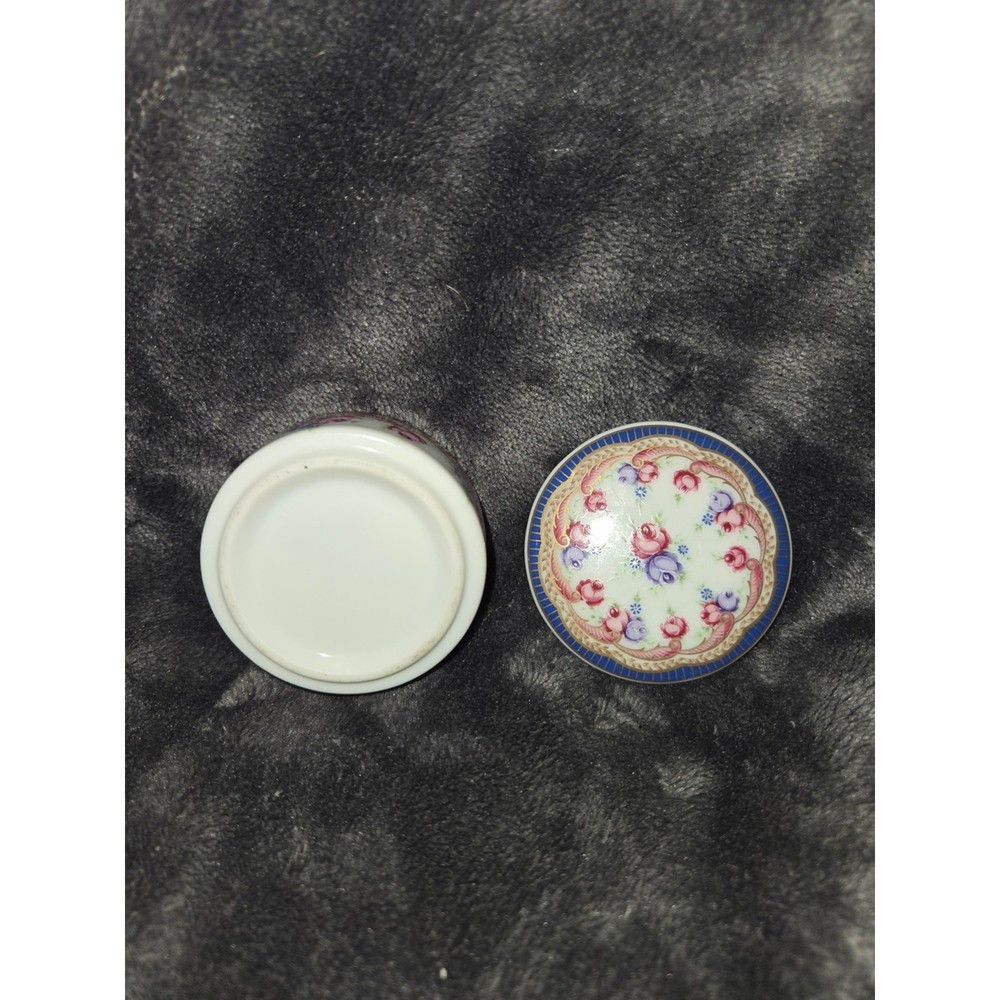 vintage lefton Trinket Box