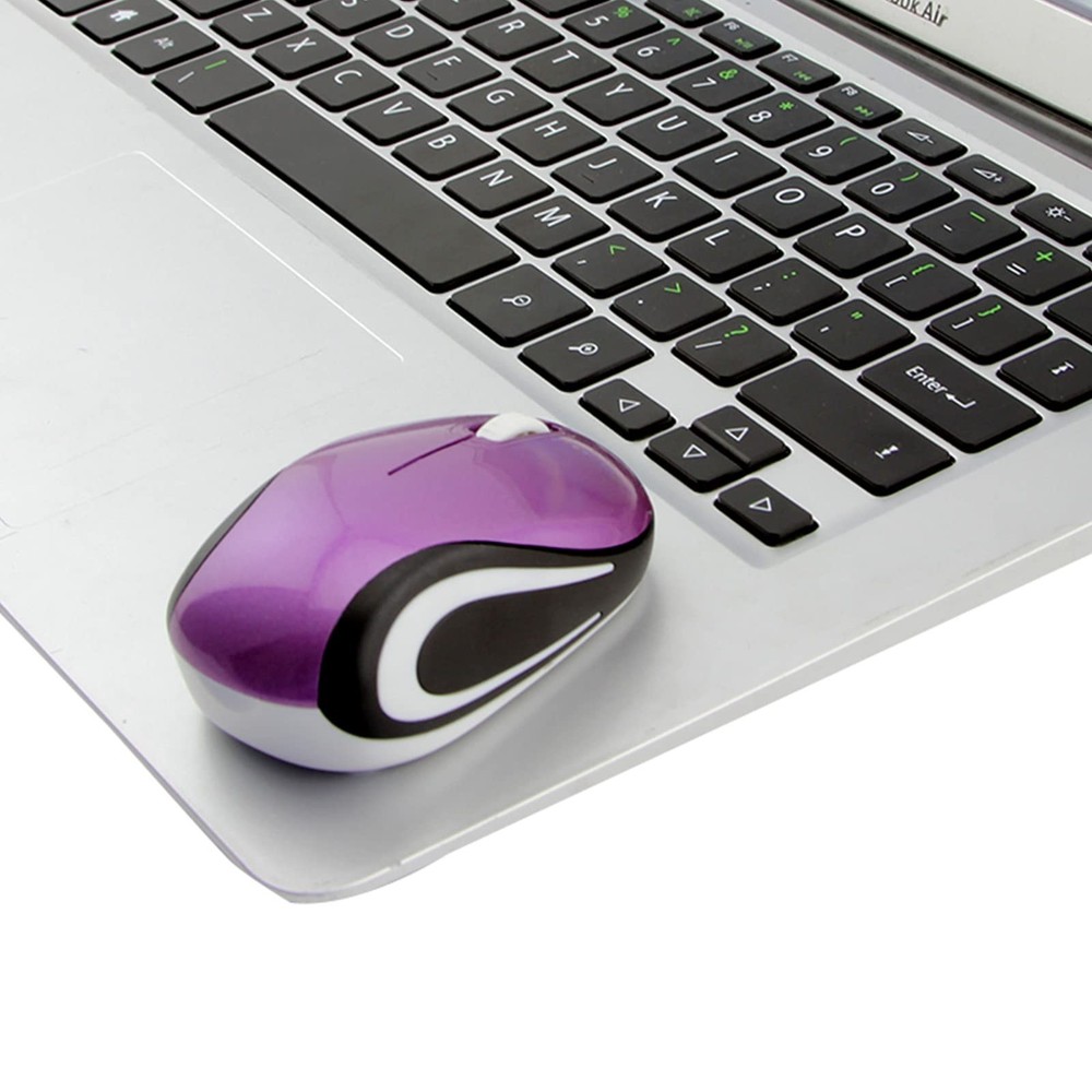 YOCUNKER Wireless Mini Mouse Ultra Portable, 1000DPI Computer Mouse Cordless,...