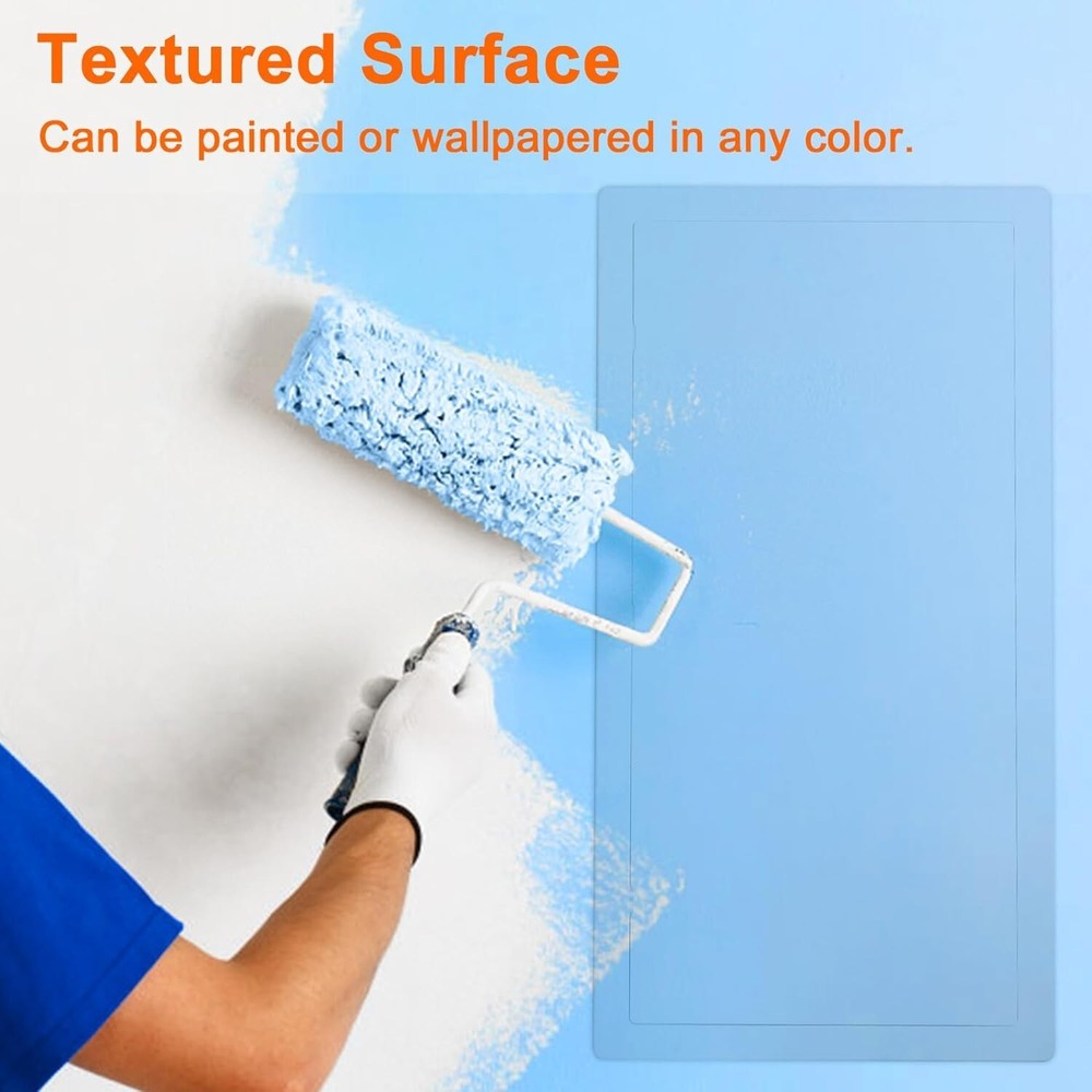 14 x 29 Inch Modern Plastic Access Panel - Easy Install Drywall Access Door