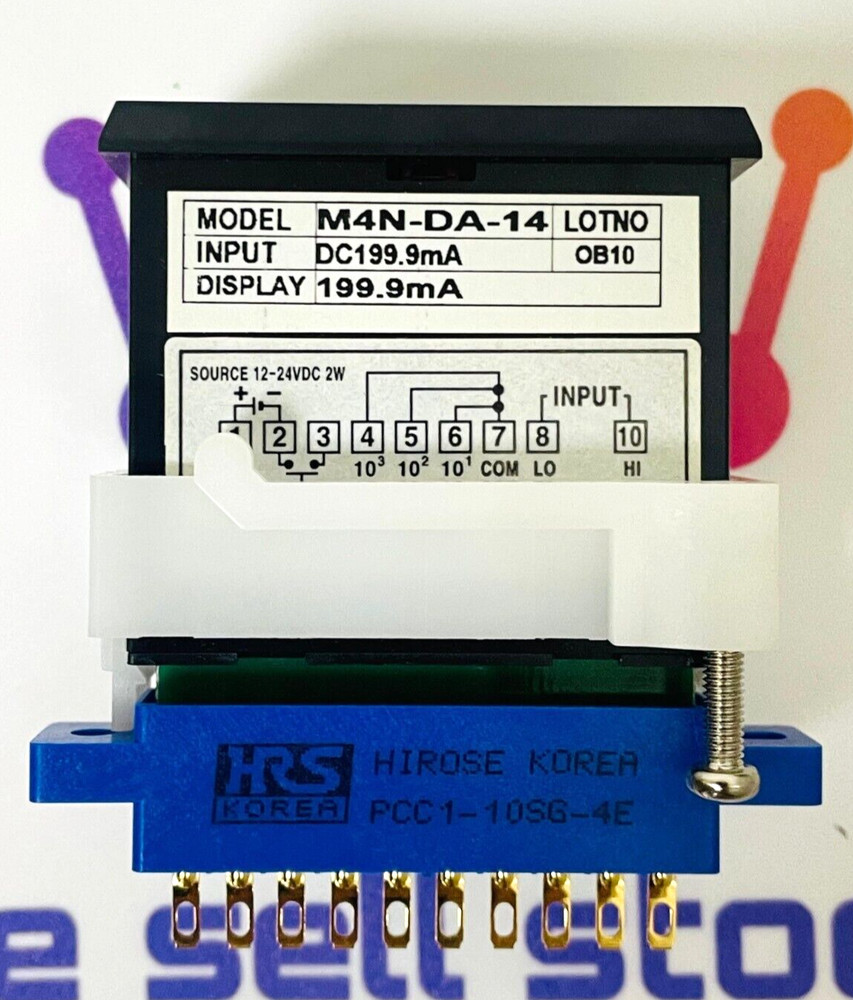 AUTONICS M4N-DA-14 Panel Meter