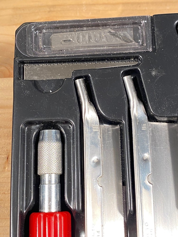 X-ACTO 3-Blade Precision Razor Saw Set including 6 Additional Cutting Blades