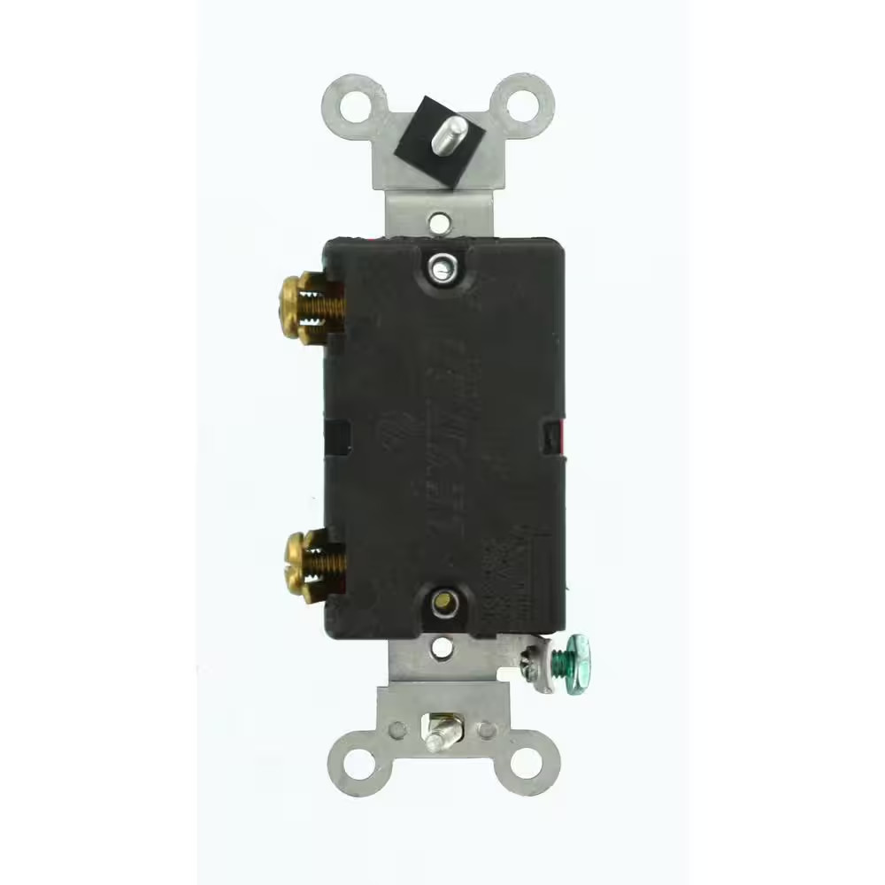 20 Amp Industrial Grade Heavy Duty Single-Pole Lighted Handle Toggle Switch, Cle