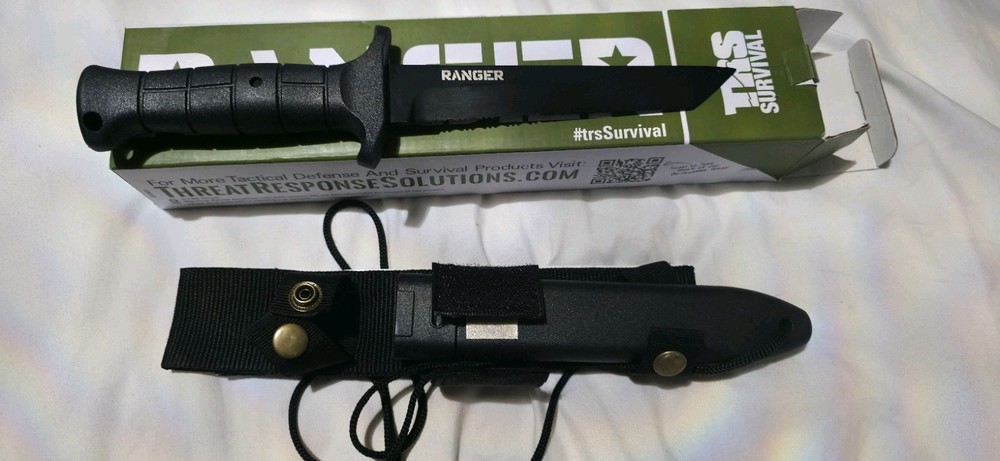 TRS Survival Fixed blade survival/tactical knife