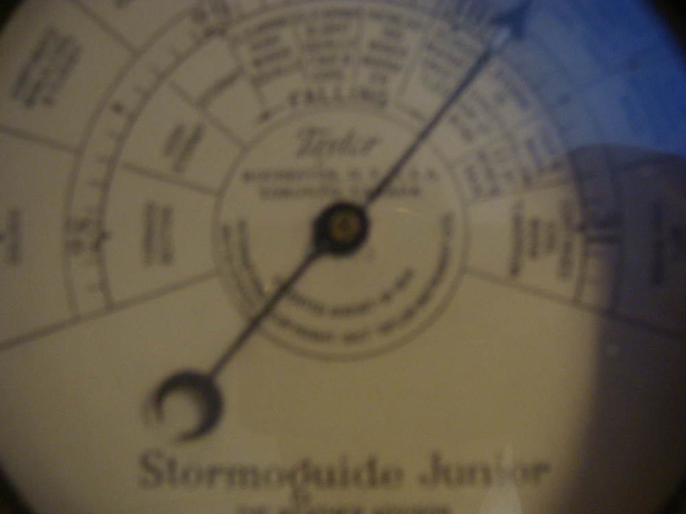 taylor stormoguide junior 1927 barometer (as is) read description