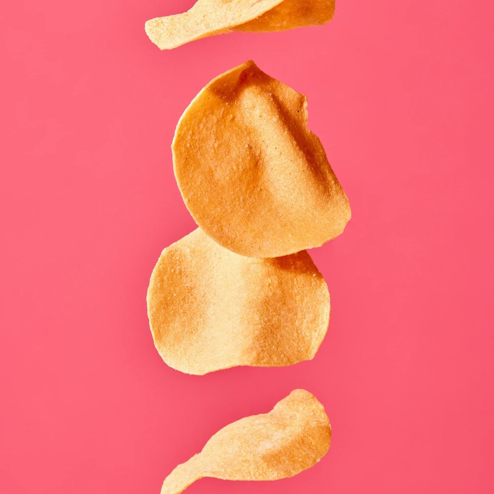 WILDE Protein Chips Himalayan Pink Salt, Thin Crispy High Protein,4.0 Oz